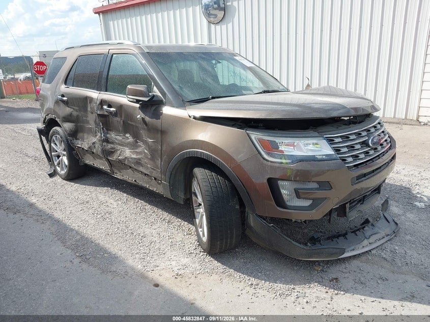 2016 FORD EXPLORER LIMITED | 1FM5K8F83GGC89433 | UPCARS