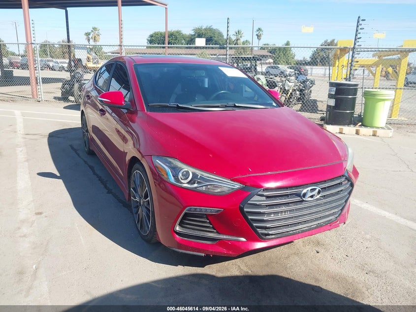 2018 HYUNDAI ELANTRA SPORT | KMHD04LB2JU523726 | UPCARS