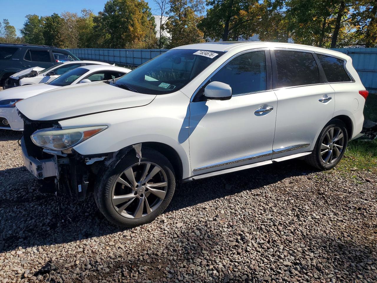 2013 INFINITI JX35 BASE | 5N1AL0MM4DC319264 | UPCARS