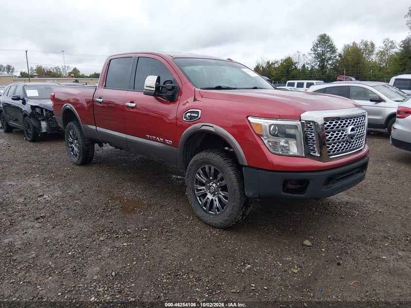2016 NISSAN TITAN XD PLATINUM RESERVE DIESEL | 1N6BA1F43GN501898 | UPCARS