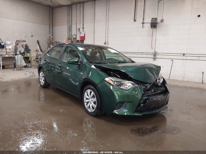 2016 TOYOTA COROLLA LE | 2T1BURHE6GC672744 | UPCARS
