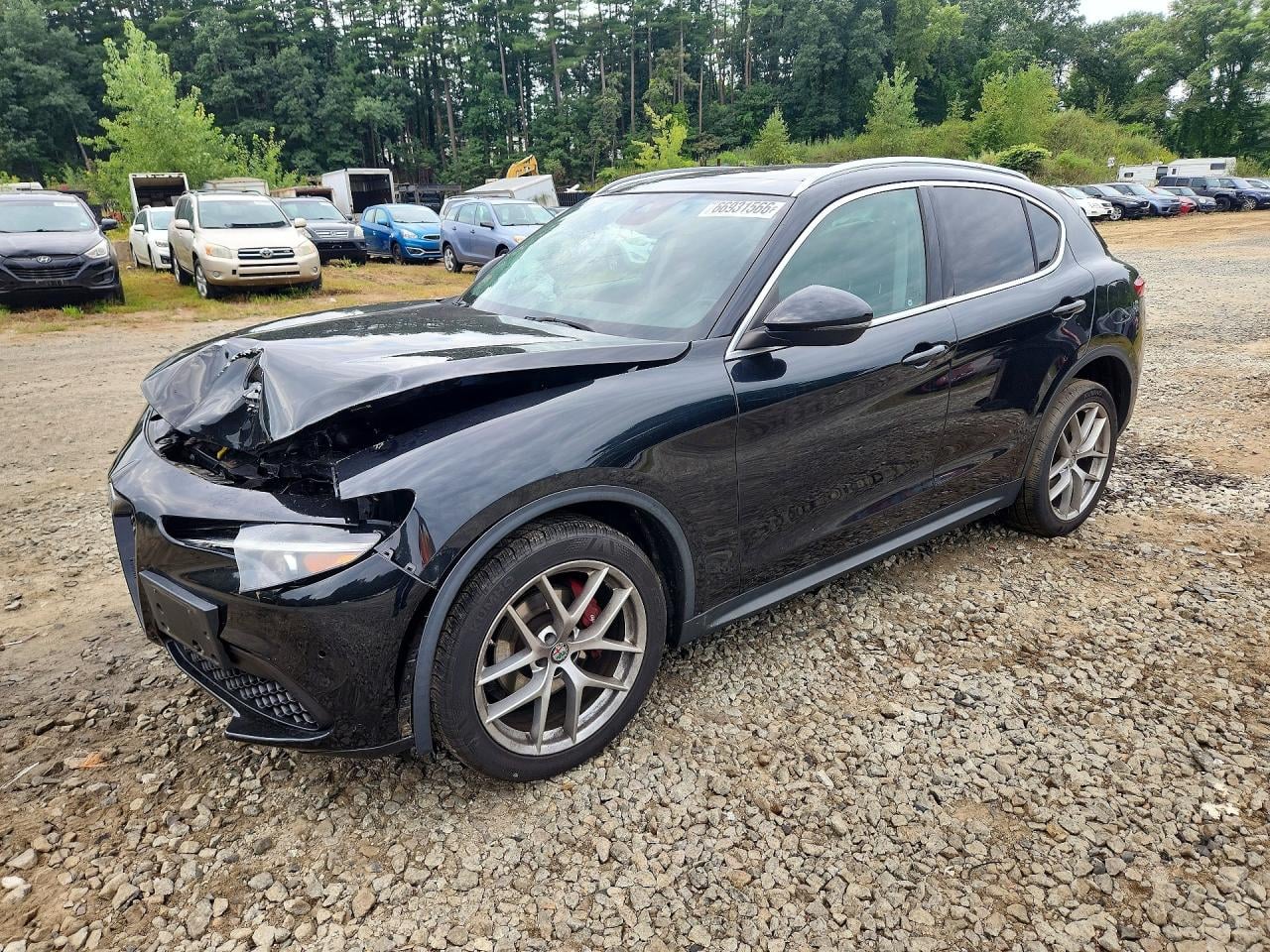 2018 ALFA ROMEO STELVIO TI LUXURY | ZASFAKRN2J7C21147 | UPCARS