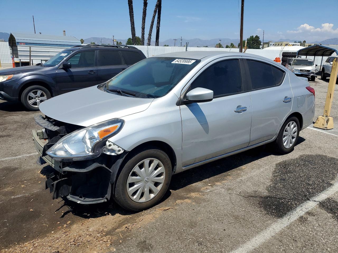 2019 NISSAN VERSA SV | 3N1CN7AP8KL849014 | UPCARS