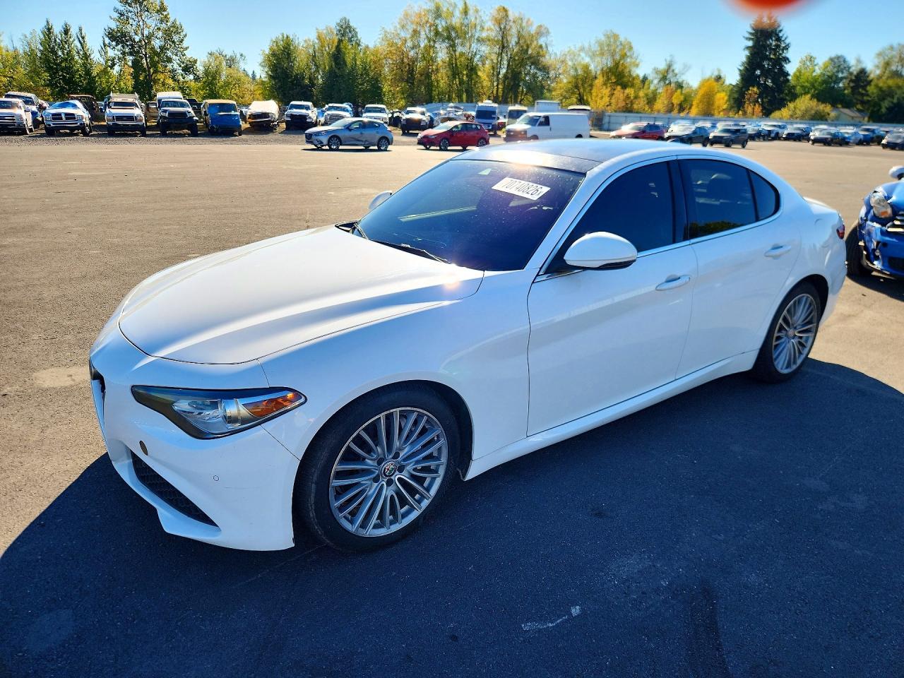 2017 ALFA ROMEO GIULIA TI | ZARFAECN9H7536501 | UPCARS