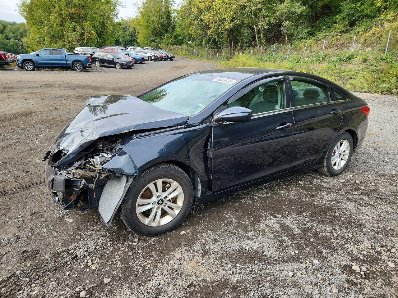 2013 HYUNDAI SONATA GLS | 5NPEB4AC9DH758914 | UPCARS