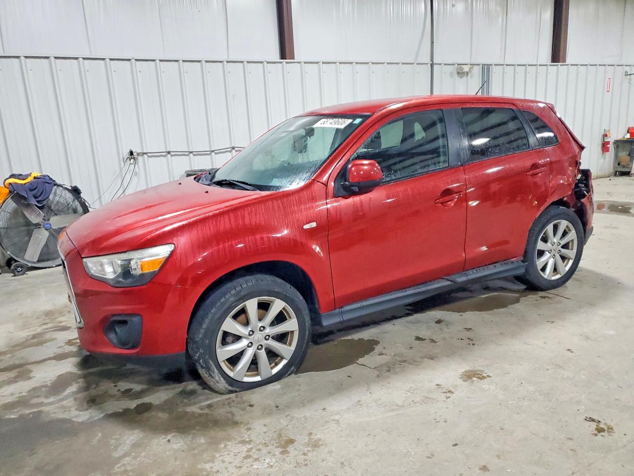 2014 MITSUBISHI OUTLANDER ES | 4A4AR3AUXEE030395 | UPCARS