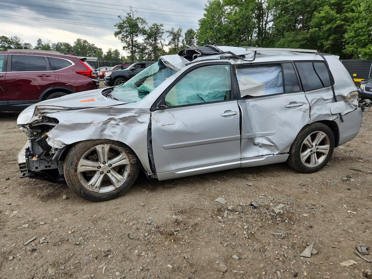 2008 TOYOTA HIGHLANDER SPORT | JTEDS43A082001572 | UPCARS