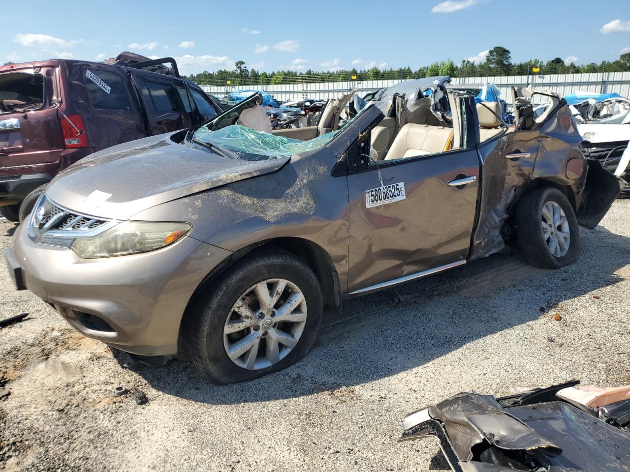 2011 NISSAN MURANO | JN8AZ1MW7BW185165 | UPCARS