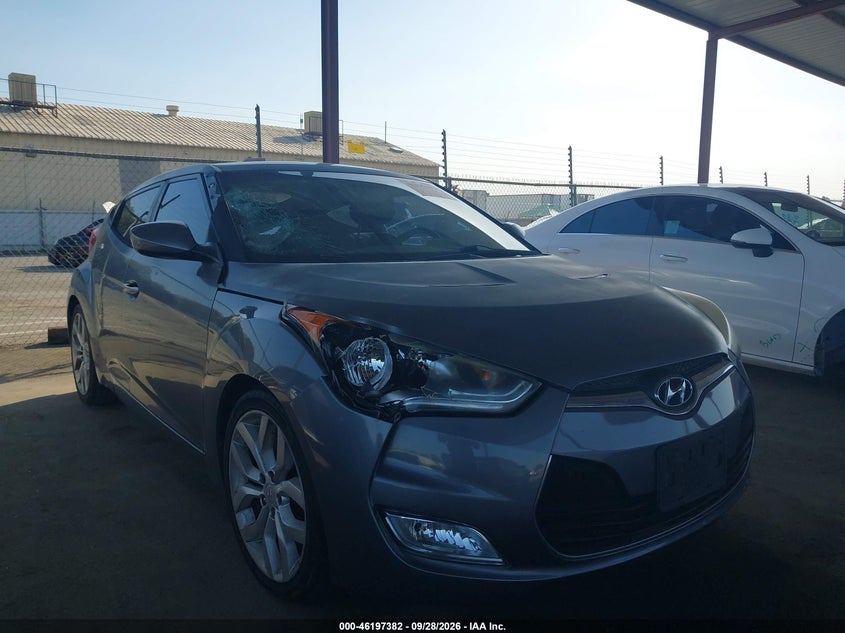 2012 HYUNDAI VELOSTER BASE W/BLACK | KMHTC6ADXCU066900 | UPCARS