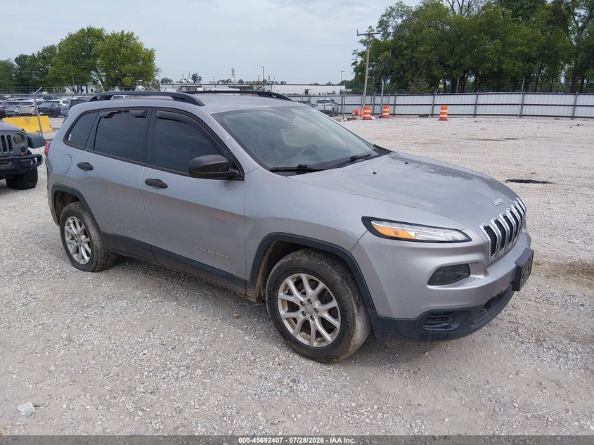2017 JEEP CHEROKEE SPORT 4X4 | 1C4PJMAB8HW636029 | UPCARS