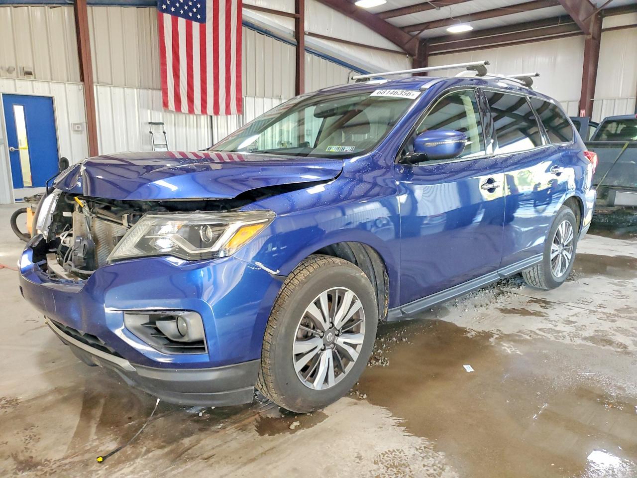 2018 NISSAN PATHFINDER SV | 5N1DR2MM6JC603045 | UPCARS