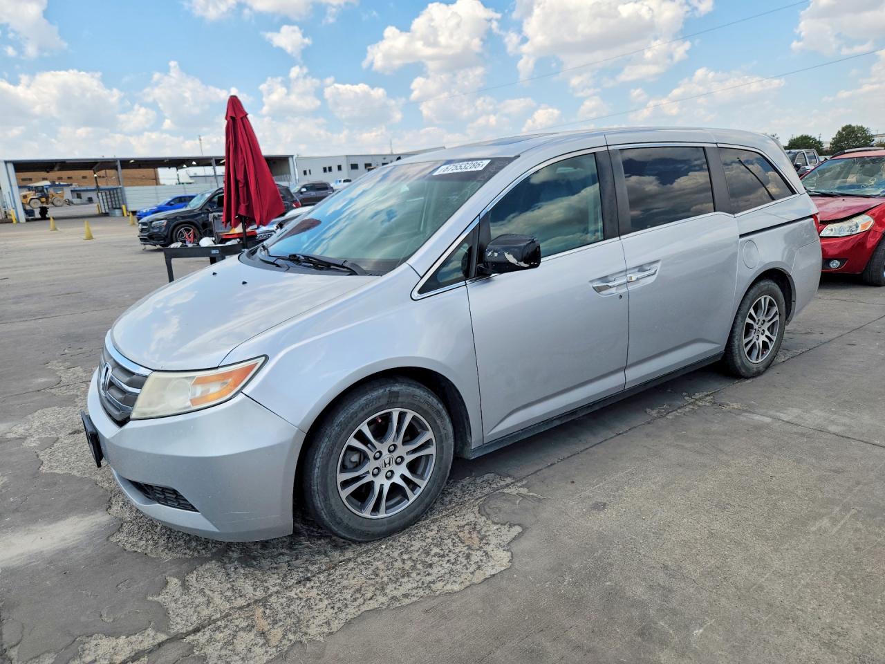 2013 HONDA ODYSSEY EXL | 5FNRL5H63DB054145 | UPCARS
