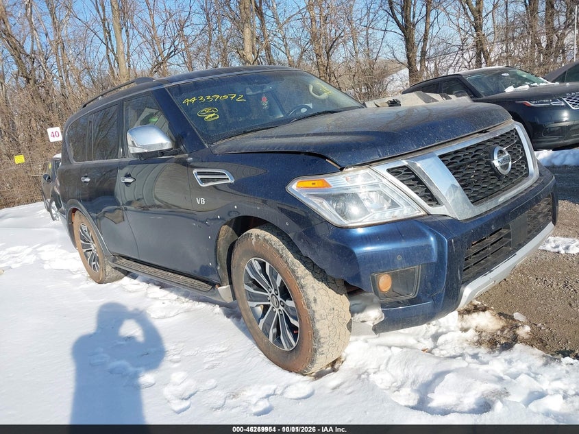 2017 NISSAN ARMADA SL | JN8AY2ND9H9006394 | UPCARS