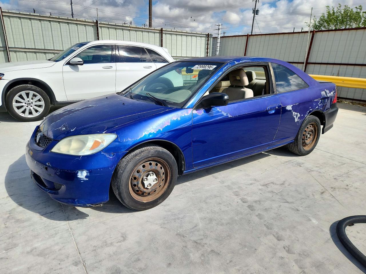 2004 HONDA CIVIC LX | 1HGEM225X4L037111 | UPCARS