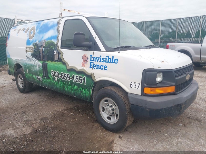 2009 CHEVROLET EXPRESS WORK VAN | 1GCGG25C191136637 | UPCARS