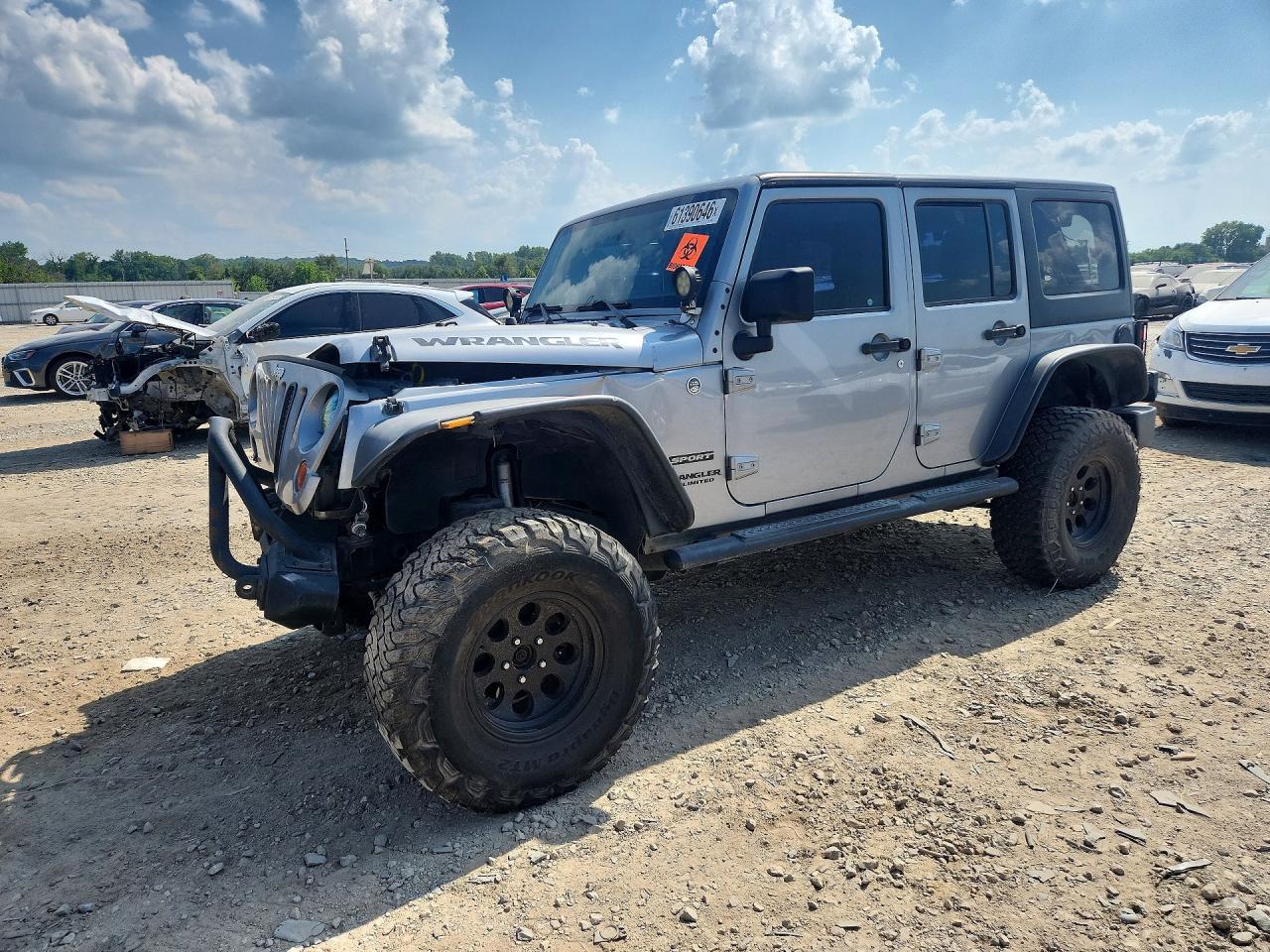 2013 JEEP WRANGLER SPORT | 1C4BJWDG6DL553546 | UPCARS