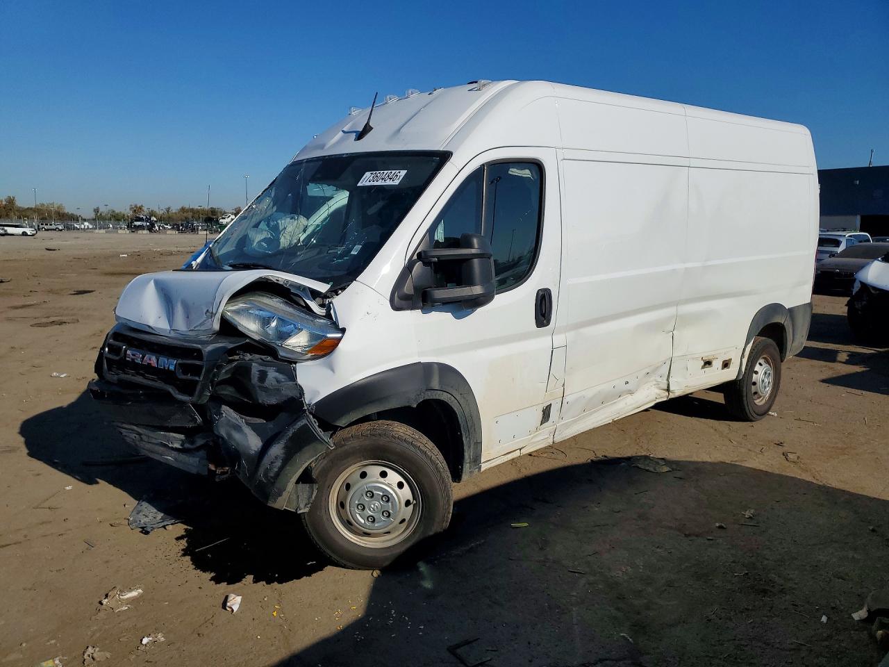 2023 RAM PROMASTER 2500 HIGH | 3C6LRVDG4PE588100 | UPCARS