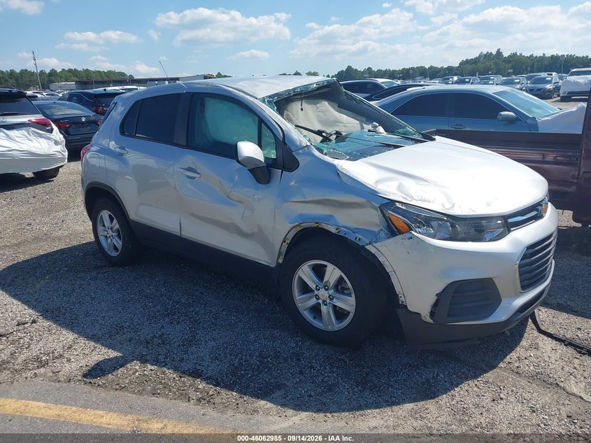 2022 CHEVROLET TRAX FWD LS | KL7CJKSM8NB523359 | UPCARS
