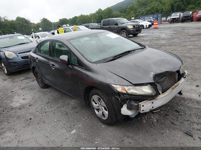 2014 HONDA CIVIC LX | 19XFB2F57EE218020 | UPCARS