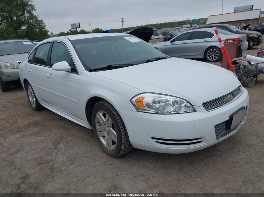 2012 CHEVROLET IMPALA LT | 2G1WG5E37C1320147 | UPCARS