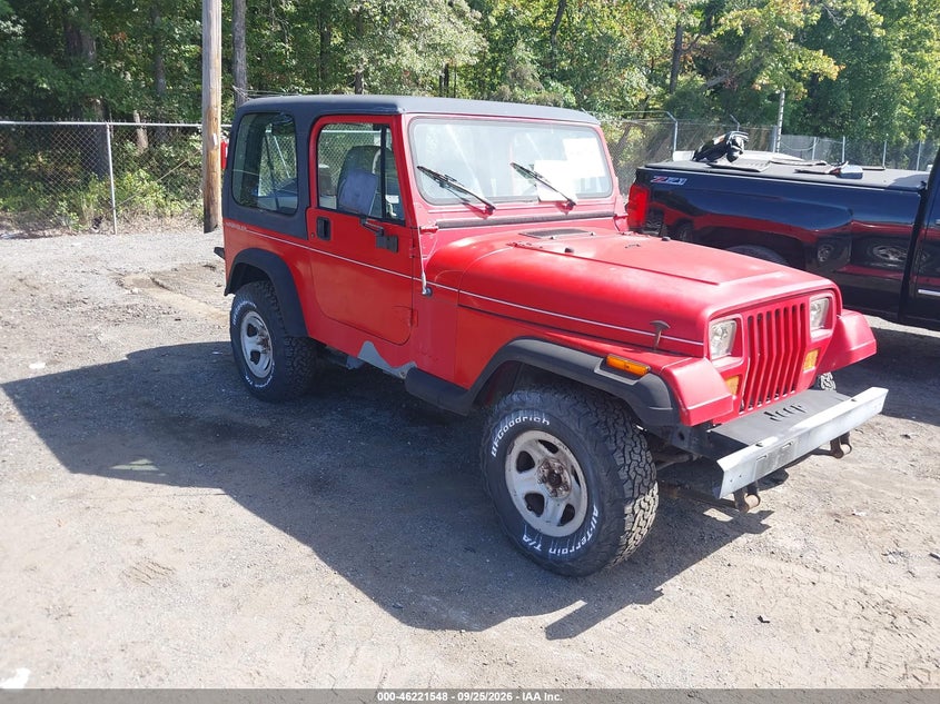 1995 JEEP WRANGLER / YJ S/RIO GRANDE | 1J4FY19P8SP320177 | UPCARS