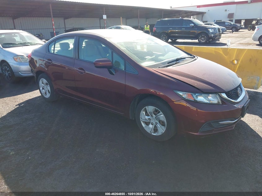 2015 HONDA CIVIC LX | 19XFB2F5XFE268119 | UPCARS
