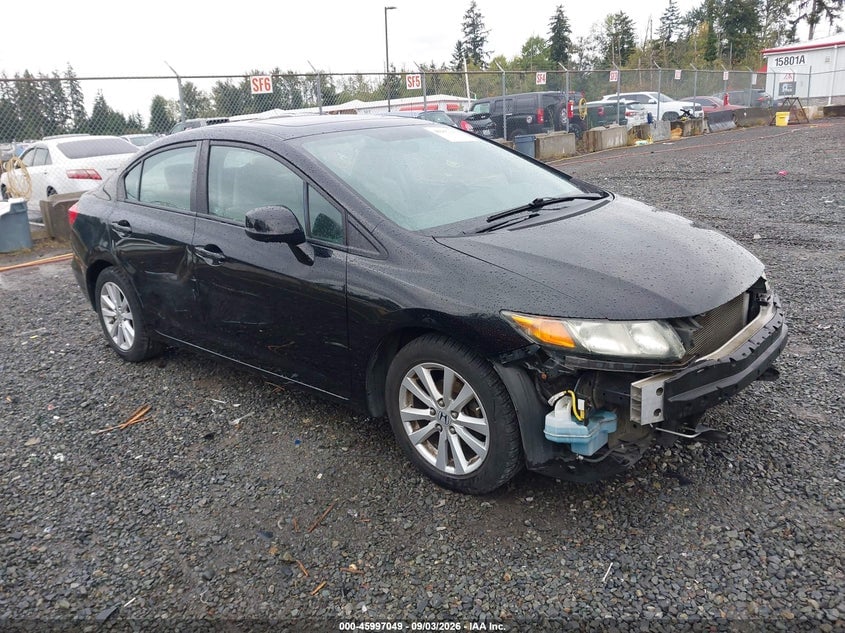 2012 HONDA CIVIC EX | 19XFB2F83CE035897 | UPCARS