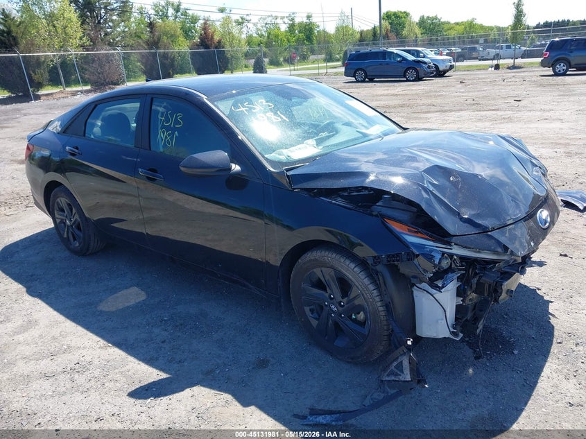 2023 HYUNDAI ELANTRA HYBRID BLUE | KMHLM4AJXPU058440 | UPCARS