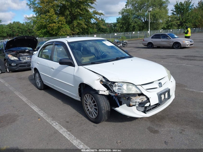 2005 HONDA CIVIC LX | 2HGES16585H630670 | UPCARS