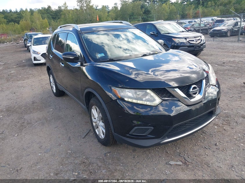 2015 NISSAN ROGUE SV | KNMAT2MV0FP584056 | UPCARS