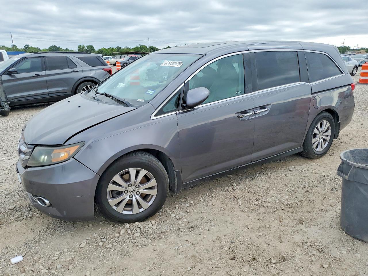 2014 HONDA ODYSSEY EXL | 5FNRL5H65EB081977 | UPCARS