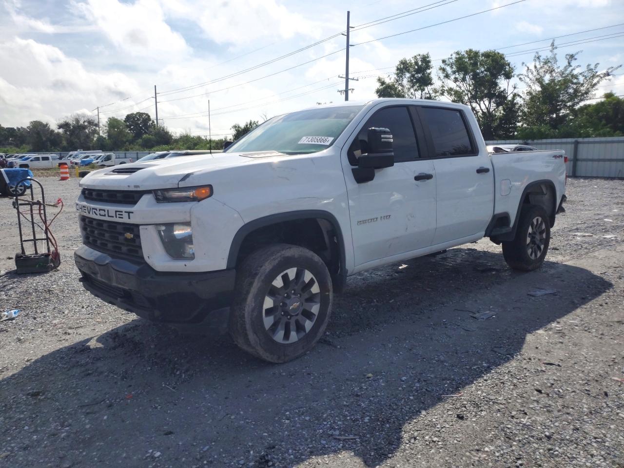 2021 CHEVROLET SILVERADO K2500 CUSTOM | 1GC4YME7XMF243907 | UPCARS