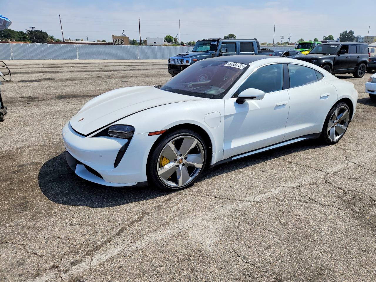2021 PORSCHE TAYCAN TURBO | WP0AC2Y15MSA63502 | UPCARS
