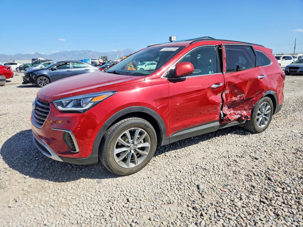 2017 HYUNDAI SANTA FE SE | KM8SM4HF2HU236291 | UPCARS