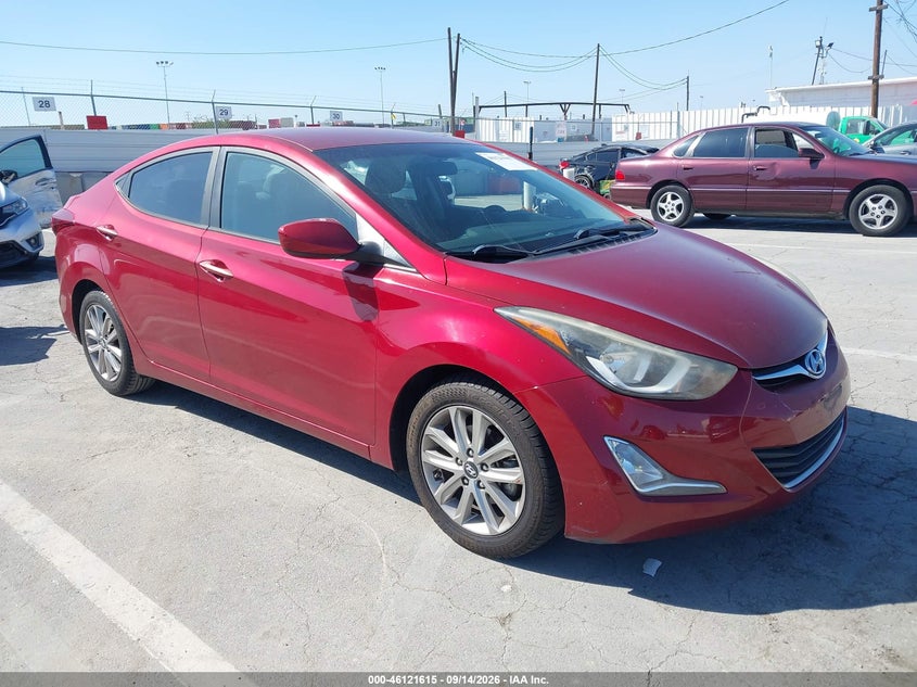 2014 HYUNDAI ELANTRA SE/SPORT/LIMITED | 5NPDH4AE0EH539322 | UPCARS
