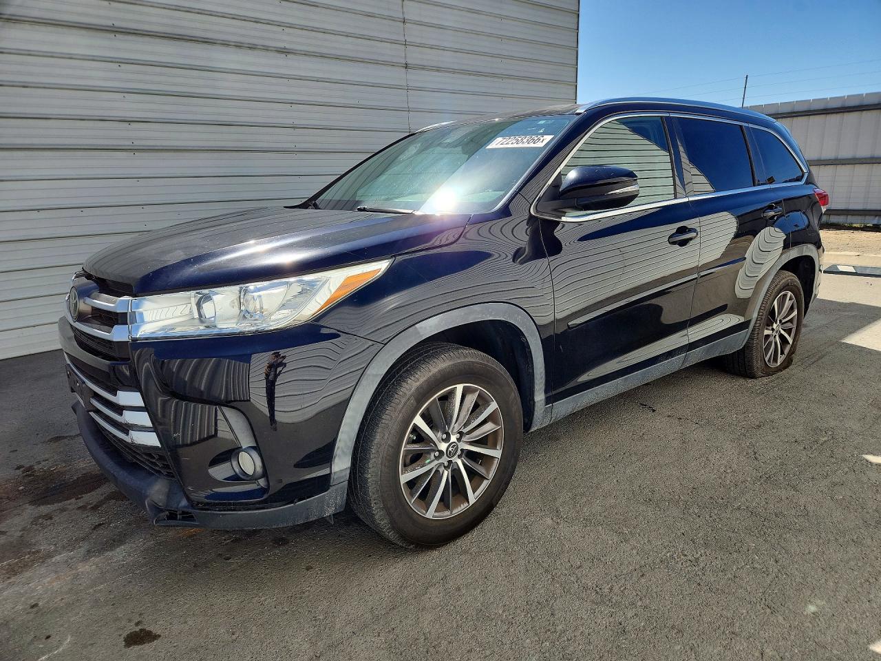 2019 TOYOTA HIGHLANDER XLE | 5TDKZRFH6KS345842 | UPCARS