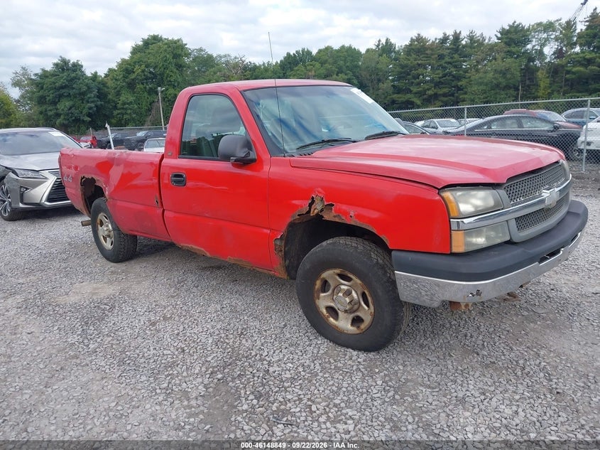 2003 CHEVROLET SILVERADO 1500 WORK TRUCK | 1GCEK14V73Z326678 | UPCARS