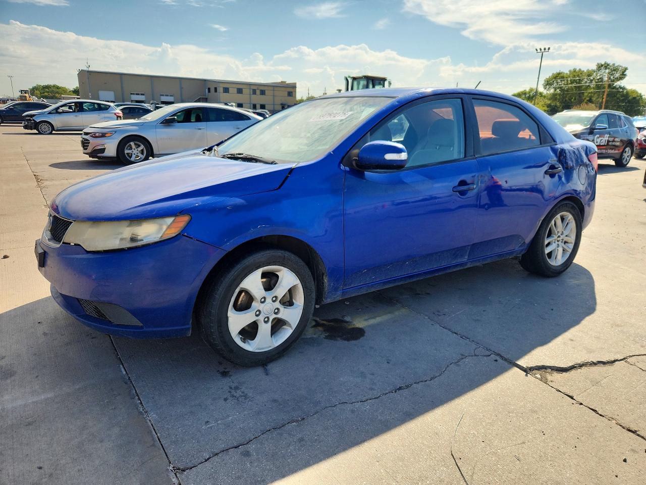 2010 KIA FORT EX | KNAFU4A22A5298753 | UPCARS
