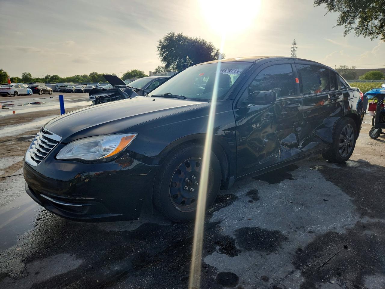 2013 CHRYSLER 200 LX | 1C3CCBAG4DN739395 | UPCARS