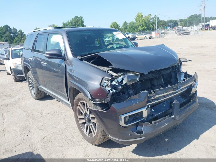 2016 TOYOTA 4RUNNER LIMITED | JTEBU5JR6G5372555 | UPCARS
