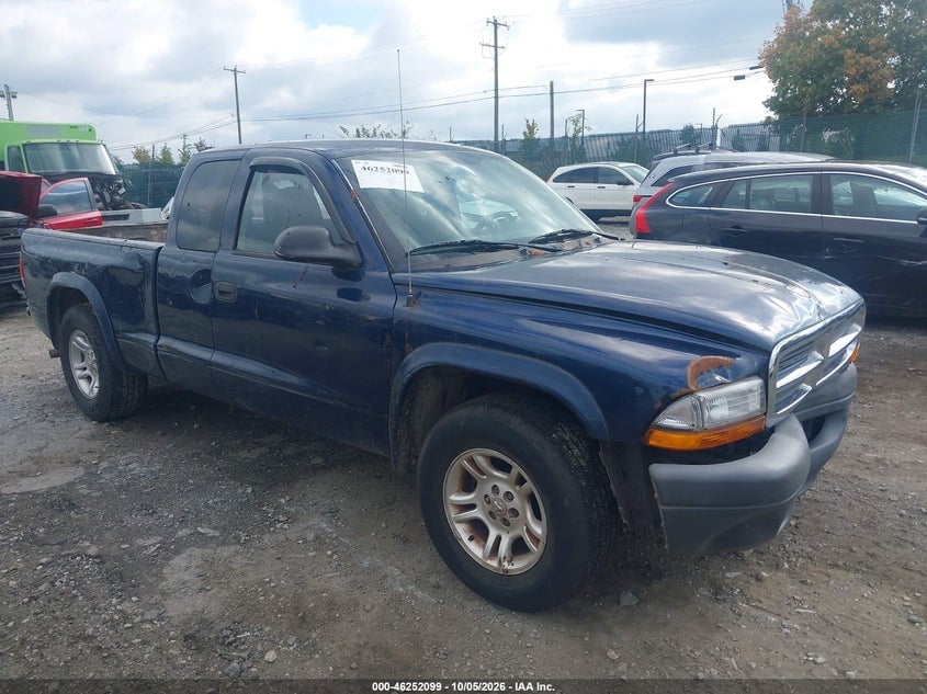 2004 DODGE DAKOTA | 1D7GL12K04S500105 | UPCARS