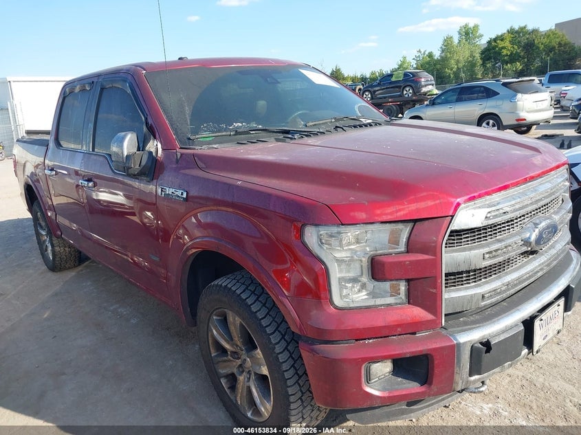2015 FORD F-150 PLATINUM | 1FTEW1EG6FFD08067 | UPCARS