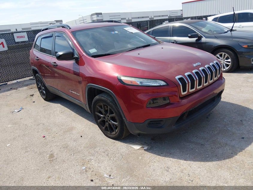 2016 JEEP CHEROKEE SPORT | 1C4PJLABXGW222436 | UPCARS