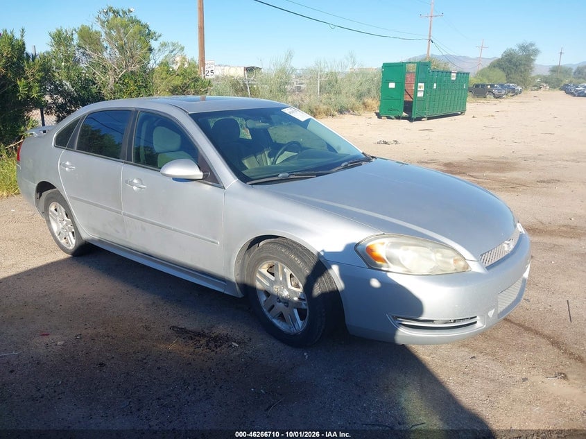 2013 CHEVROLET IMPALA LT | 2G1WG5E3XD1198756 | UPCARS