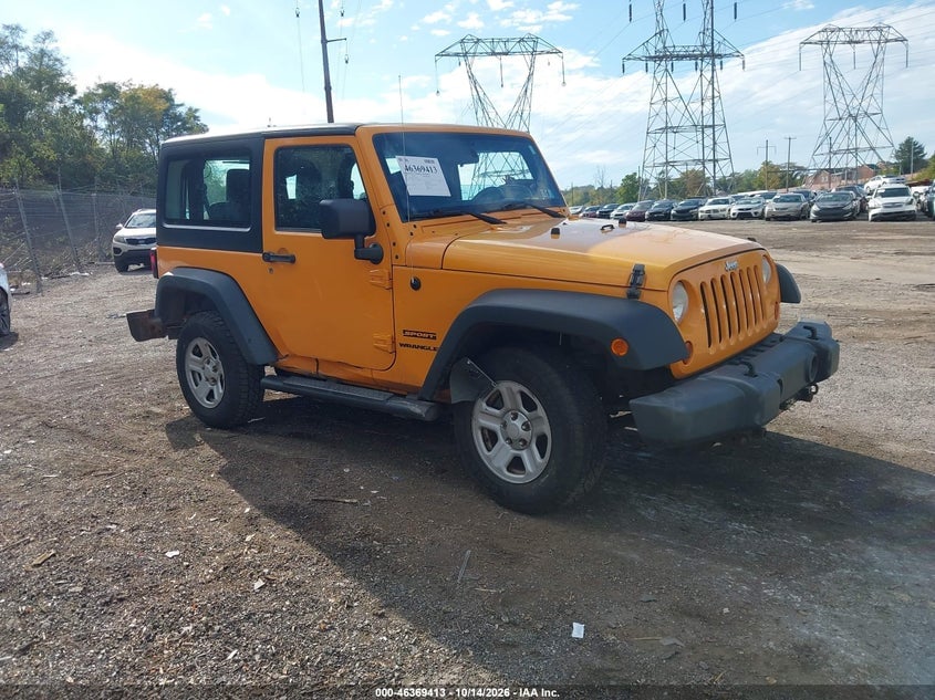 2012 JEEP WRANGLER SPORT | 1C4AJWAG3CL226505 | UPCARS