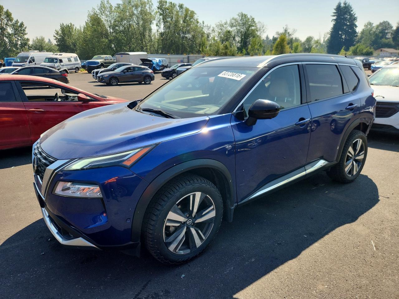 2021 NISSAN ROGUE PLATINUM | JN8AT3DD0MW320470 | UPCARS