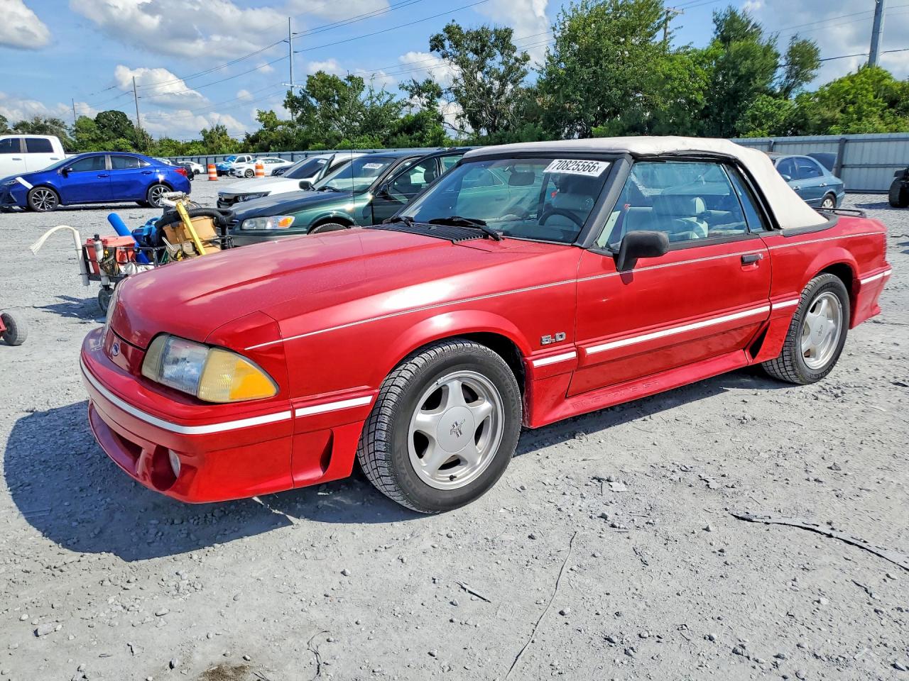 1991 FORD MUSTAN GT | 1FACP45E4MF140324 | UPCARS