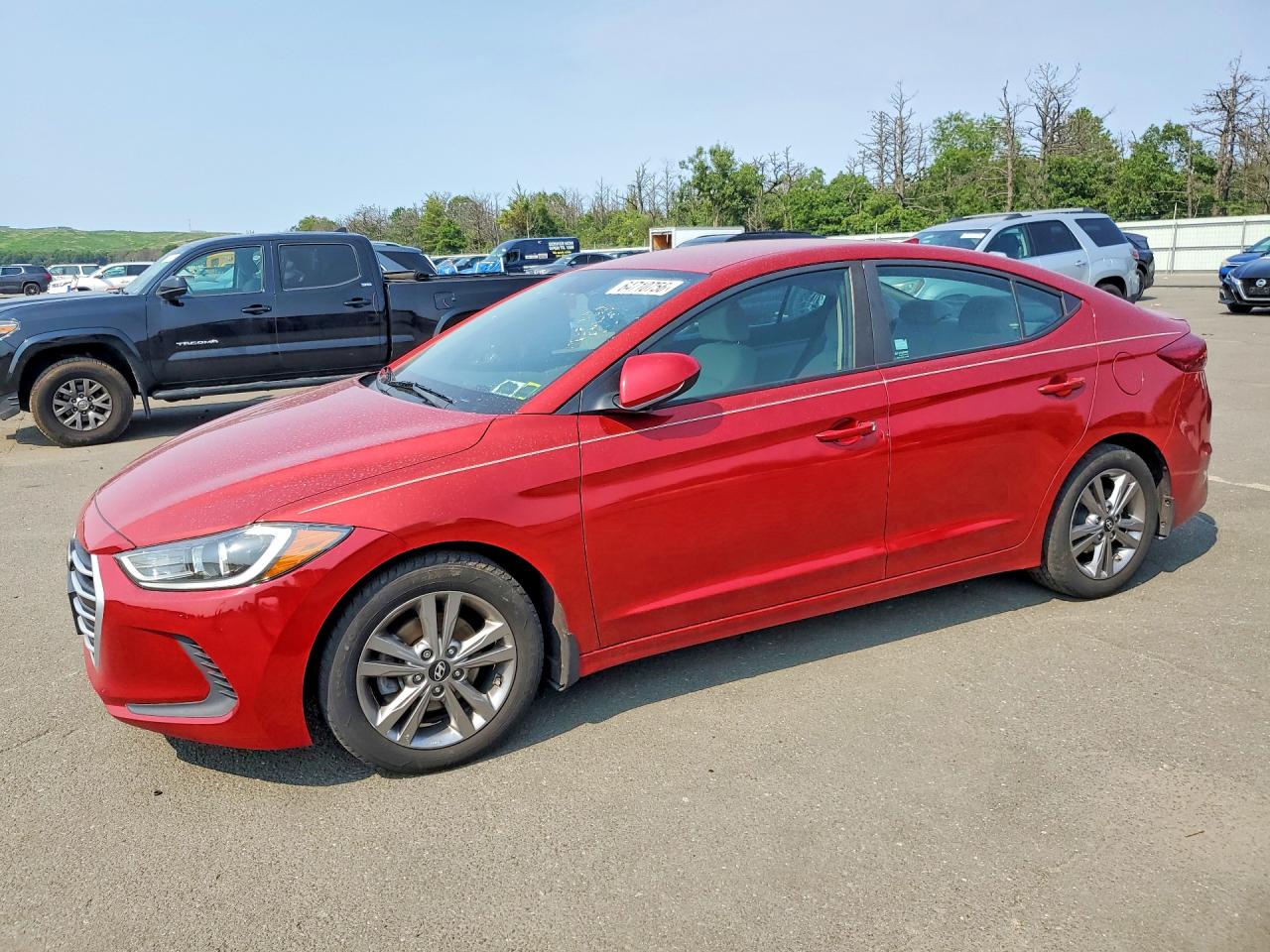 2018 HYUNDAI ELANTRA SEL | KMHD84LF6JU677528 | UPCARS