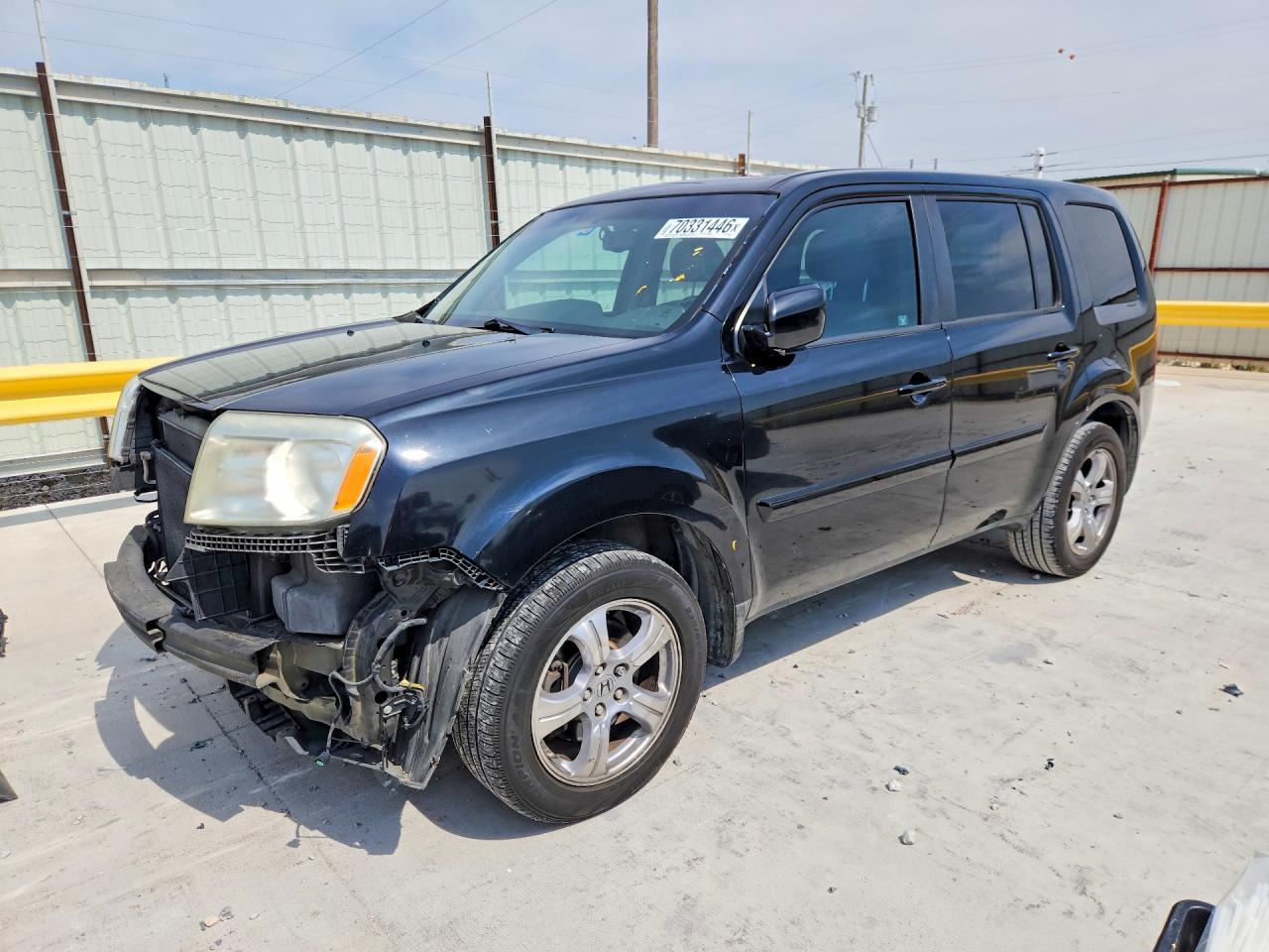 2012 HONDA PILOT EXL | 5FNYF3H51CB013722 | UPCARS