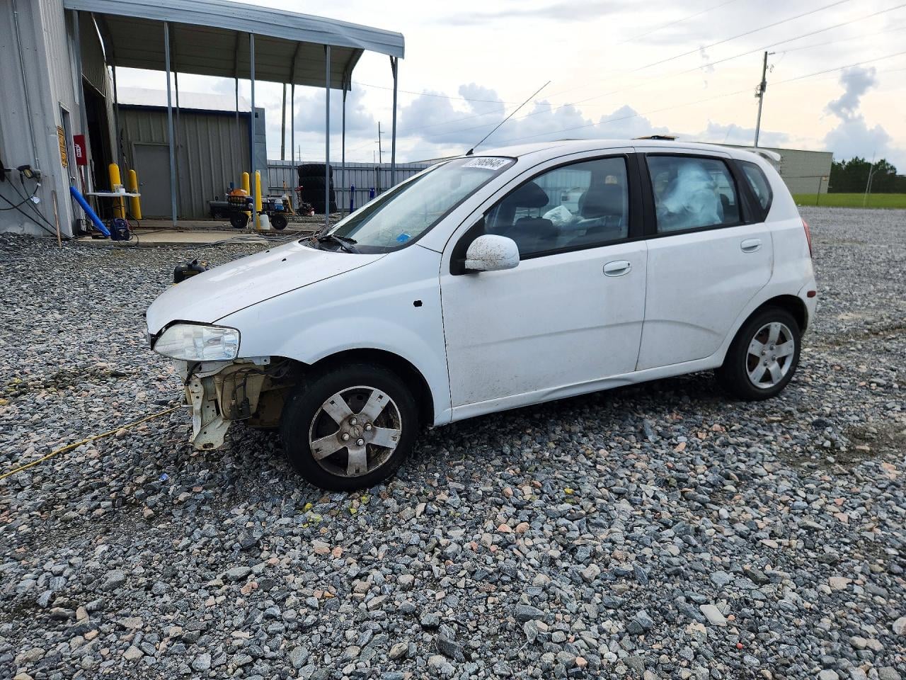 2007 CHEVROLET AVEO BASE | KL1TD66617B768186 | UPCARS